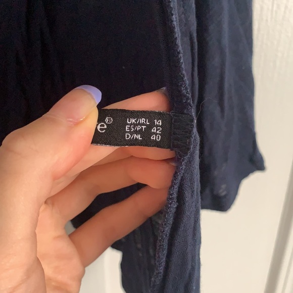 Navy flower cardigan - Picture 2 of 2